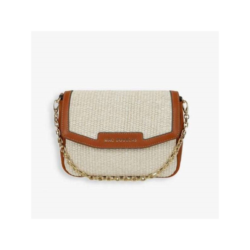 Mac Douglas - Sac bandoulière à rabat tressé Kiribati 2 fantasia S