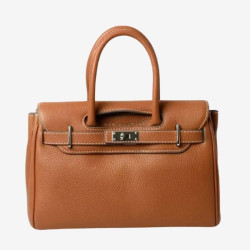 Mac Douglas - Petit sac à main cuir graine Pyla Romy XXS VG