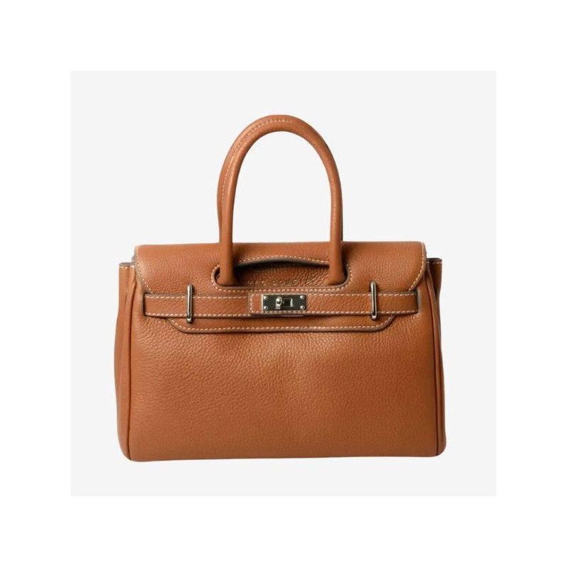 Mac Douglas - Petit sac à main cuir graine Pyla Romy XXS VG