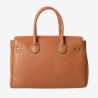 Mac Douglas - Petit sac à main cuir graine Pyla Romy XXS VG