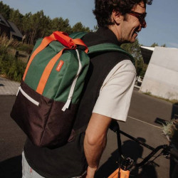 Hello Hossy - Sac à dos parent-enfant Dark green