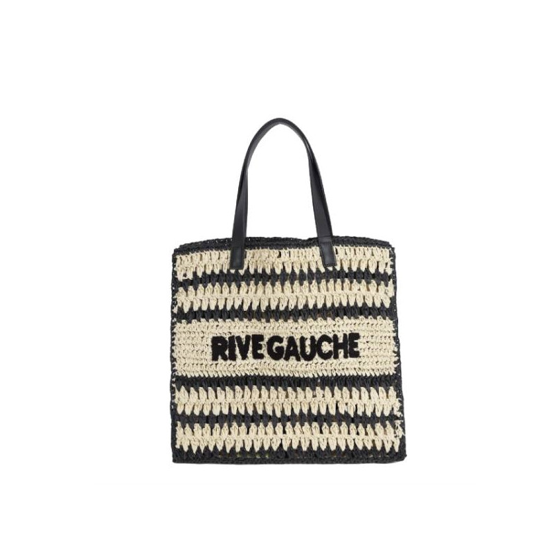 Sac cabas en paille Rive Gauche par Auren | Gandy.fr