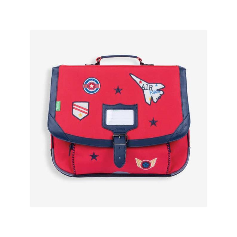 Tann's - Cartable garçon fusée patch 38cm