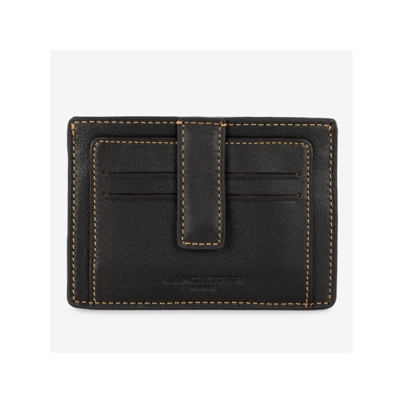 Porte-cartes en cuir Soft Vintage Homme par Lancaster | Gandy.fr