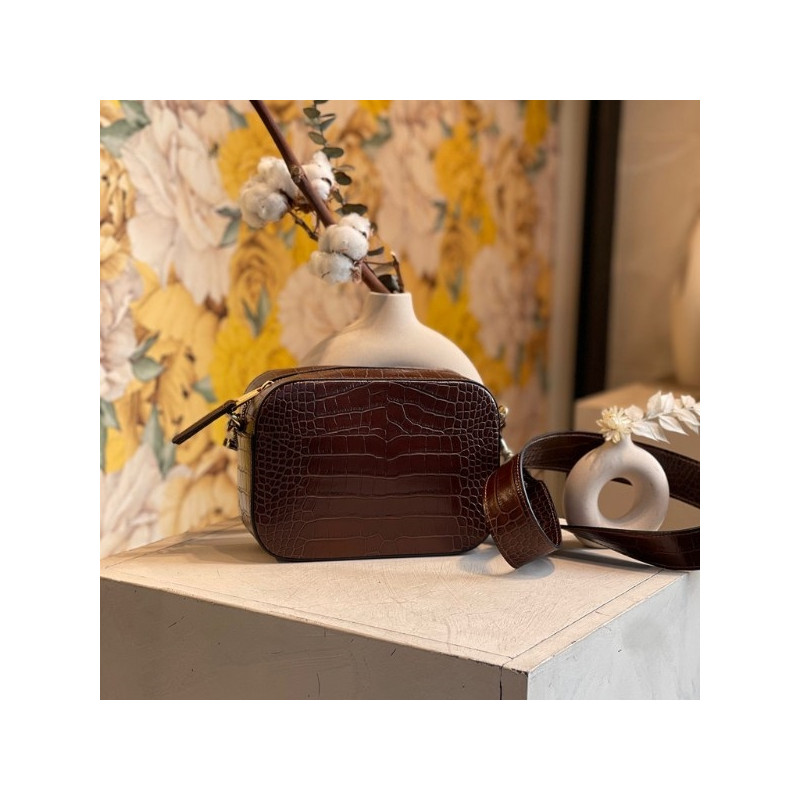 Auren - Sac Travers effet croco