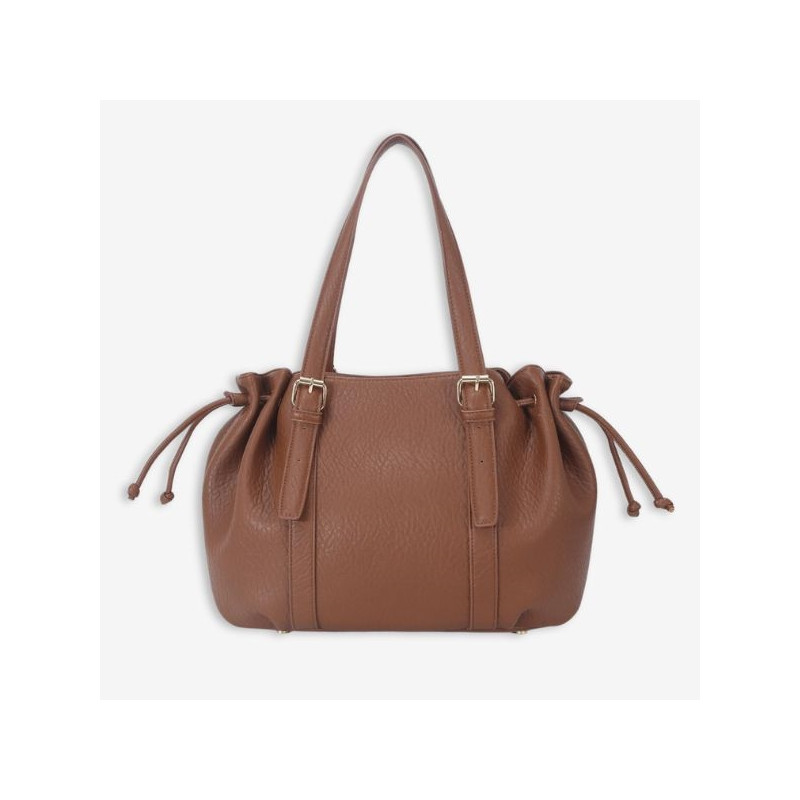 Auren - Sac épaule effet cuir texturé
