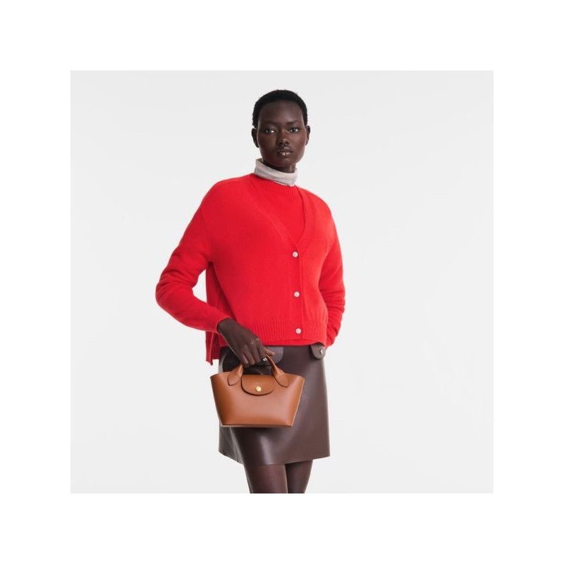 Longchamp - Sac Cabas Epure XS cognac