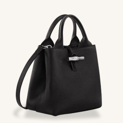 Longchamp - Sac à main Roseau S porté bandoulière