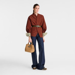 Longchamp - Sac à main Roseau S porté bandoulière