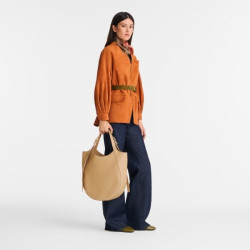 Longchamp - Grand sac cabas demi rond Le Foulonné XL