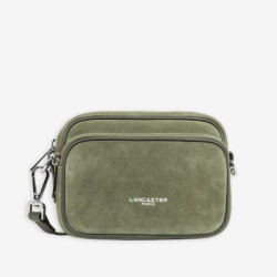 Lancaster - Sac bandoulière velours Suède