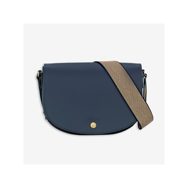 Sac porté travers M Épure Longchamp coloris Aubergine ou Kaki sur Gandy.fr