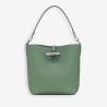 Longchamp - Sac seau Le Roseau XS porté épaule