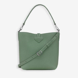 Longchamp - Sac seau Le Roseau XS porté épaule