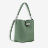 Longchamp - Sac seau Le Roseau XS porté épaule
