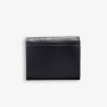 Mac Douglas - Porte-monnaie cuir rabat Cappuccino Alba noir
