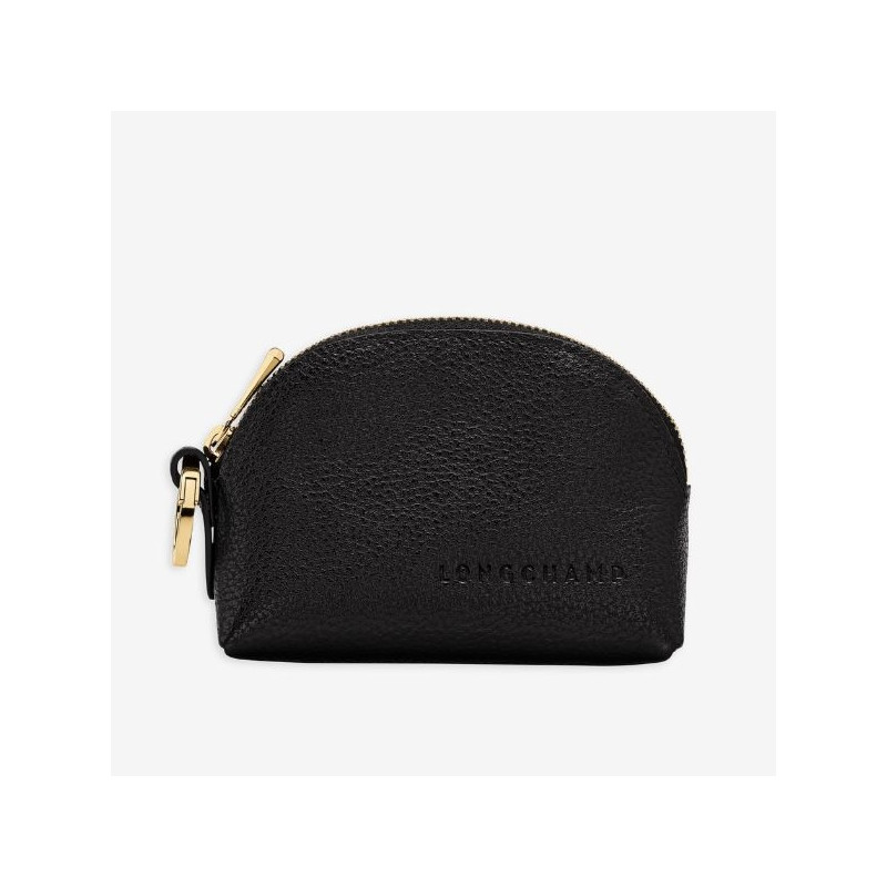 Longchamp - Porte-monnaie arrondi Le Foulonné pour femme