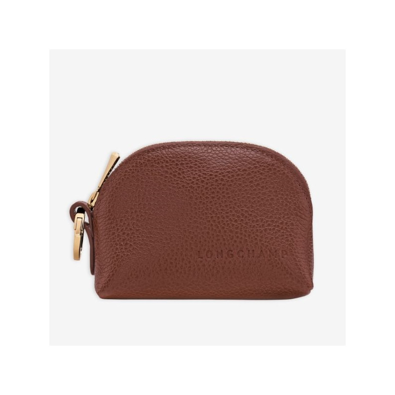 Longchamp - Porte-monnaie arrondi Le Foulonné pour femme