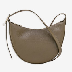 Longchamp – Sac femme bandoulière demi lune XS Le Foulonné