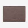 Longchamp - Portefeuille compact le Foulonné Taupe