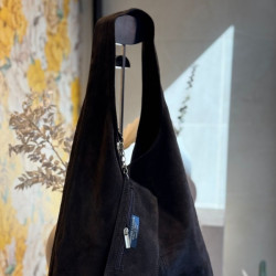 Auren - Grand Sac Cabas Hobo Souple marron