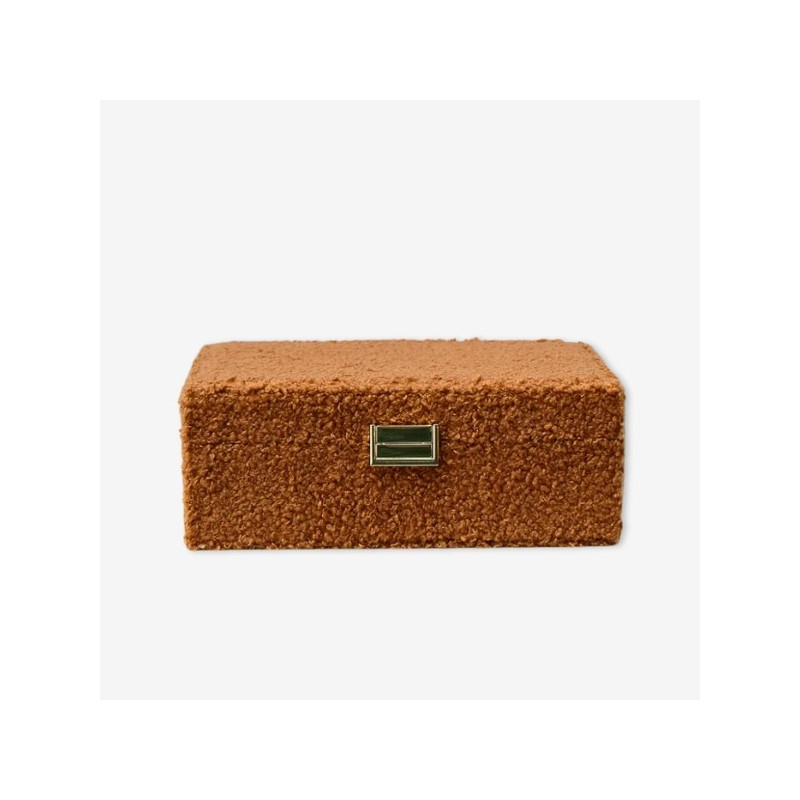 Maison Scarlett - Coffret à bijoux Louise Teddy camel