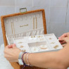 Maison Scarlett - Coffret à bijoux Louise Teddy camel