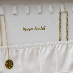 Maison Scarlett - Coffret à bijoux Louise Teddy camel