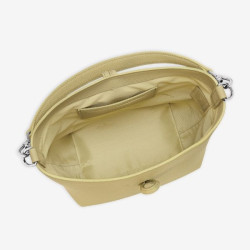 Longchamp - Sac seau Le Roseau XS porté épaule Pistache