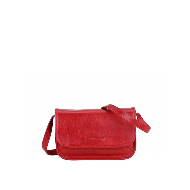 Sac bandoulière femme en cuir Edith par Arthur & Aston | Gandy.fr