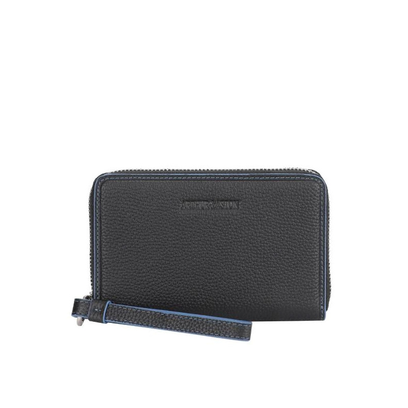 Portemonnaie zippé en cuir Joy par Arthur & Aston | Gandy.fr