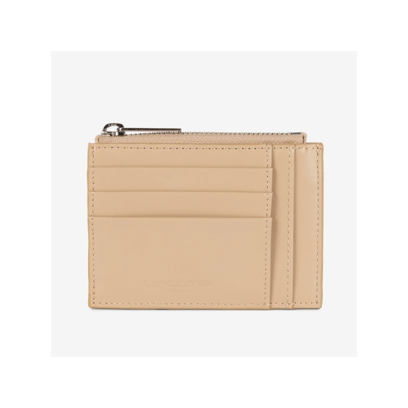 Lancaster - Porte-cartes cuir Paris PM
