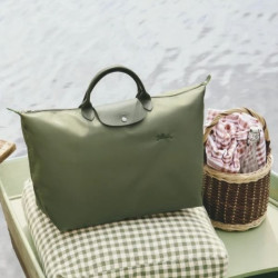 Sac de voyage XL Le Pliage Green de Longchamp | Gandy.fr
