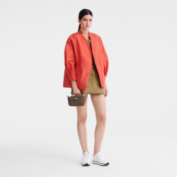 Longchamp - Le Pliage Green Trousse Cosmétique Avec Poignée