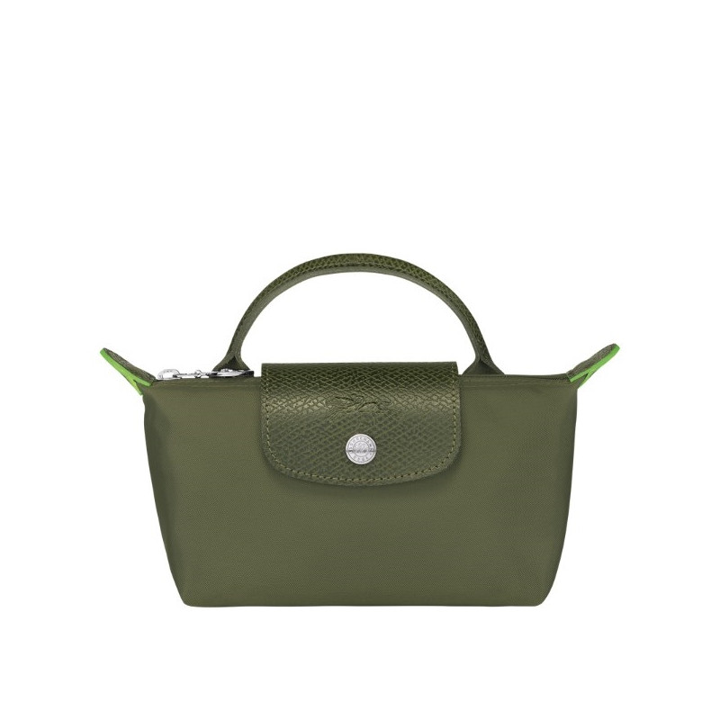 Longchamp - Le Pliage Green Trousse Cosmétique Avec Poignée