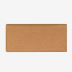 Longchamp - Portefeuille long grainé Le Roseau
