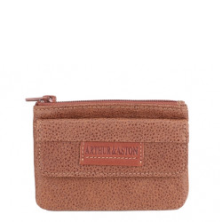 Portemonnaie en cuir zippé Marco par Arthur & Aston | Gandy.fr