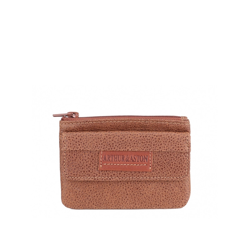 Portemonnaie en cuir zippé Marco par Arthur & Aston | Gandy.fr
