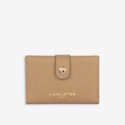 lancaster – porte carte rabat pression