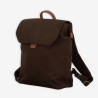 Jump - Sac à dos à rabat moyen Uppsala chocolat
