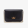 Mac Douglas - Petit sac rabat cuir Cancun Alba S noir