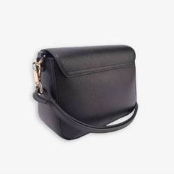 Mac Douglas - Petit sac rabat cuir Cancun Alba S noir