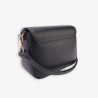 Mac Douglas - Petit sac rabat cuir Cancun Alba S noir