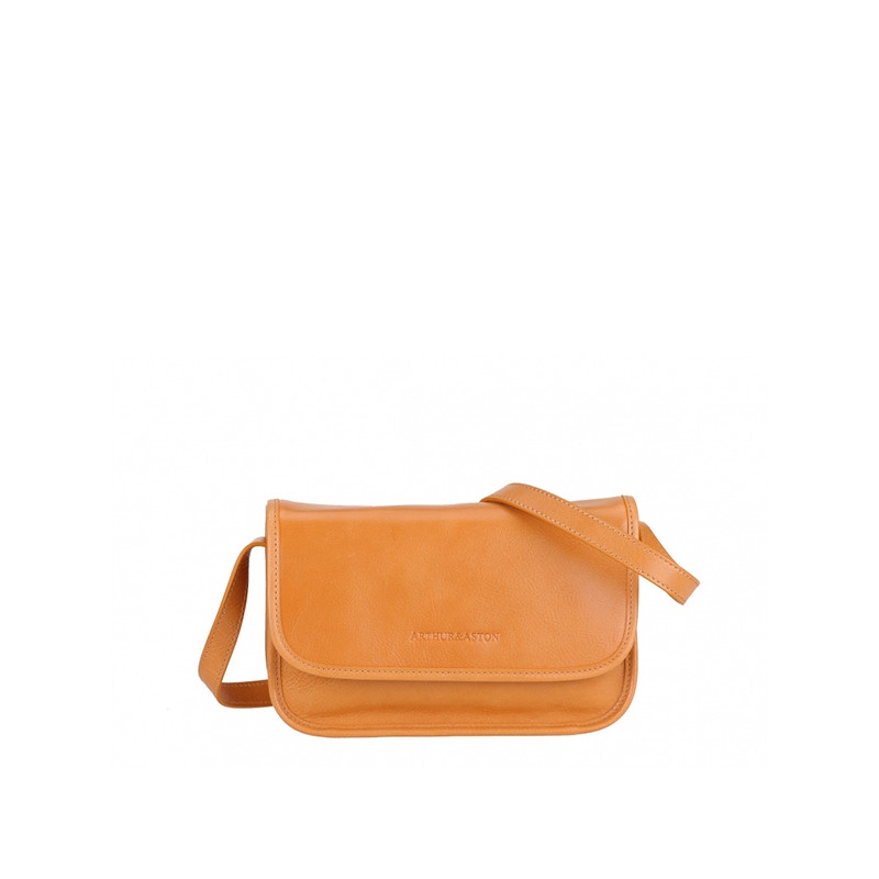 Sac bandoulière femme en cuir Edith par Arthur & Aston | Gandy.fr