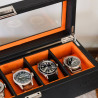 Maison Scarlett - Boîte à montres Jean 5 emplacements orange