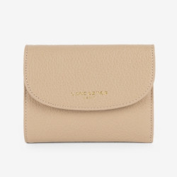 Lancaster Paris - Portefeuille dos à dos Dune beige foncé