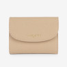 Lancaster Paris - Portefeuille dos à dos Dune beige foncé