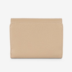 Lancaster Paris - Portefeuille dos à dos Dune beige foncé