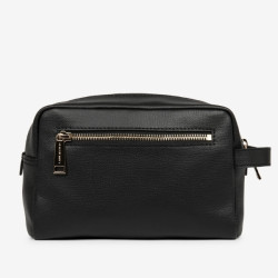 Lancaster – Trousse de toilette en cuir pour femme Zoé x Lancaster Collaboration