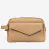 Lancaster – Trousse de toilette en cuir pour femme Zoé x Lancaster Collaboration
